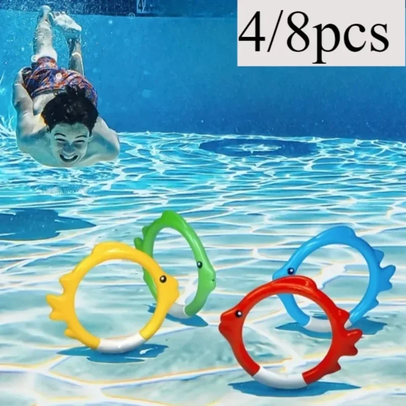 Kids Outdoor Activity Centre - Plastic Pool Dive Toy Set Summer