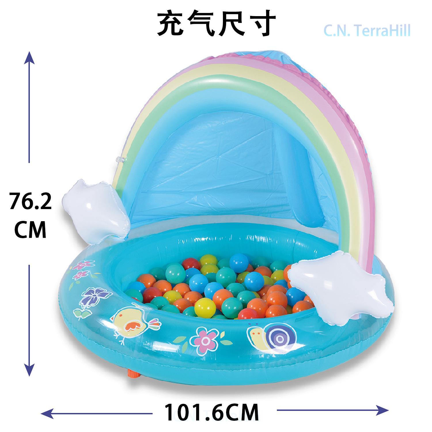 Inflatable Splash Pool for Kid - Kids Outdoor Water Table 评论和价格