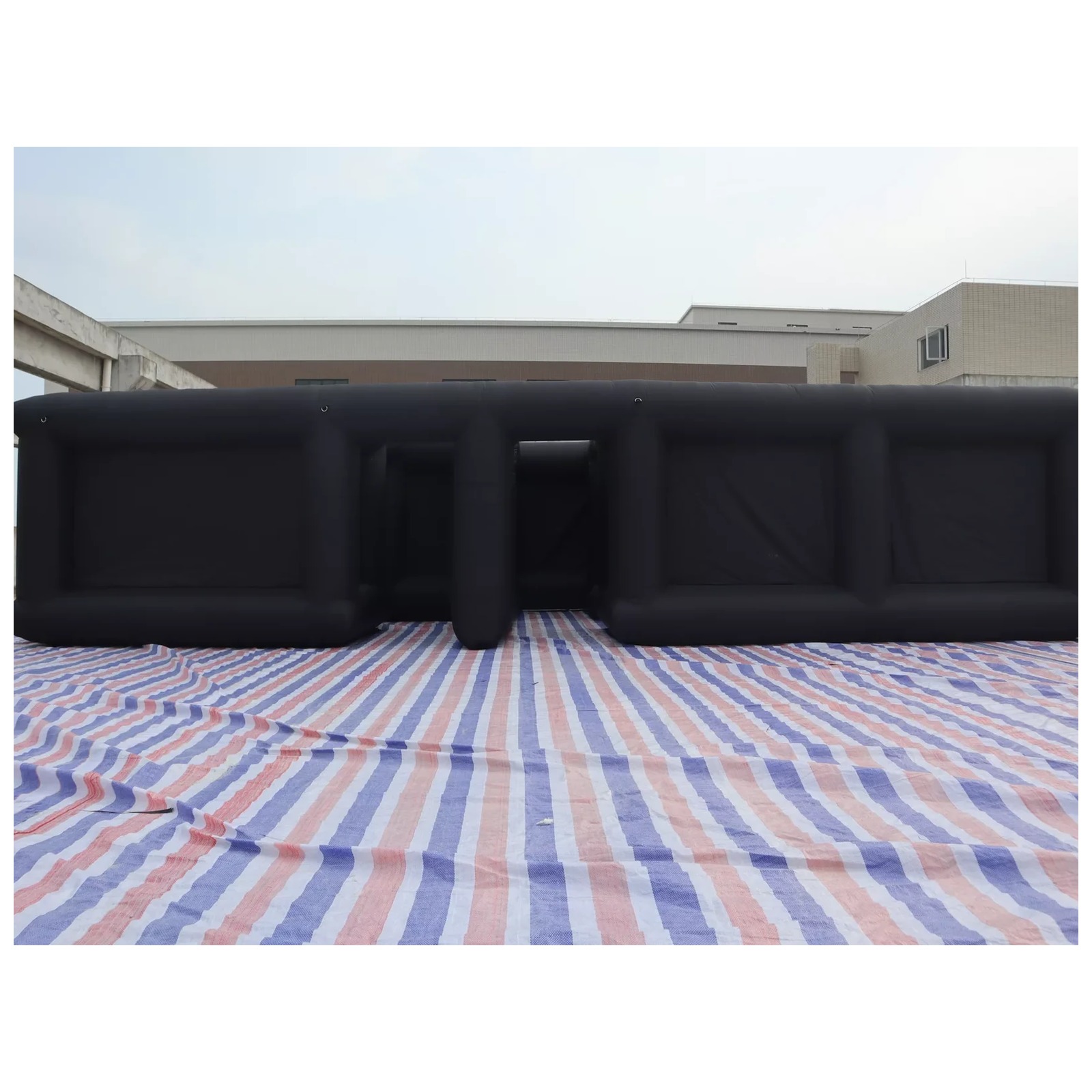 Large Black Open Square Inflat - Kids Outdoor Party Venue 评论和价格