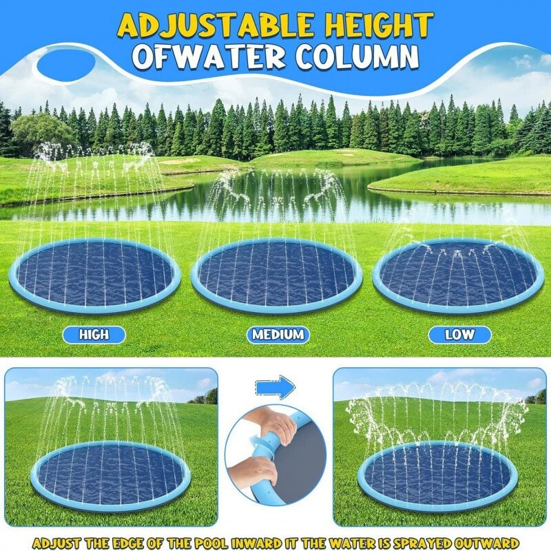 Children Play Spray Mat 100/17 - Kids Outdoor Activity Centre 评论和价格