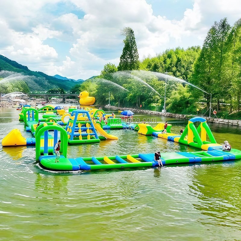 Customized Large Inflatable Wa - Kids Outdoor Obstacle Course Equipment 评论和价格