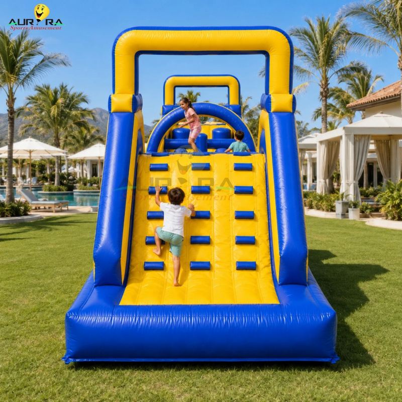 New Style Inflatable Bouncy Ob - Kids Outdoor House With Slide 评论和价格