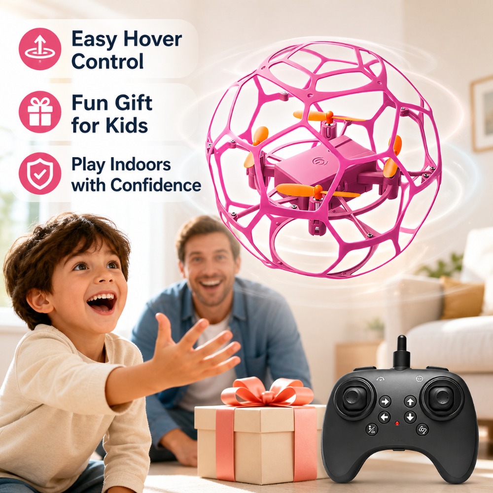 Football Shape RC Drone Quadco - Kids Outdoor Lights 评论和价格