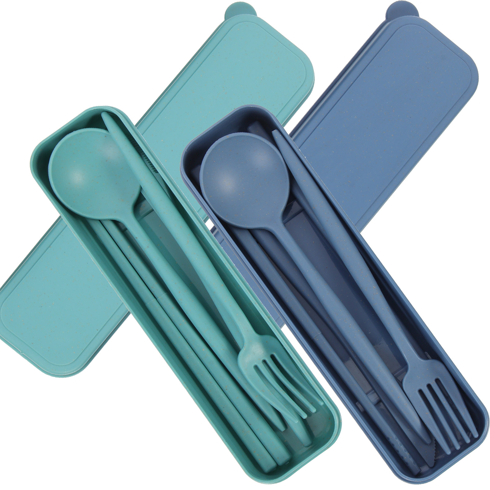 2Sets Outdoor Travel Cutlery S - Kids.Outdoor Utensils 评论和价格