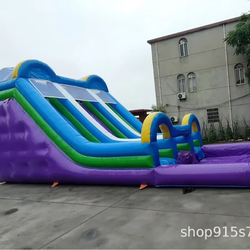 Mobile Inflatable Water Obstac - Kids Outdoor Obstacle Course Equipment 评论和价格