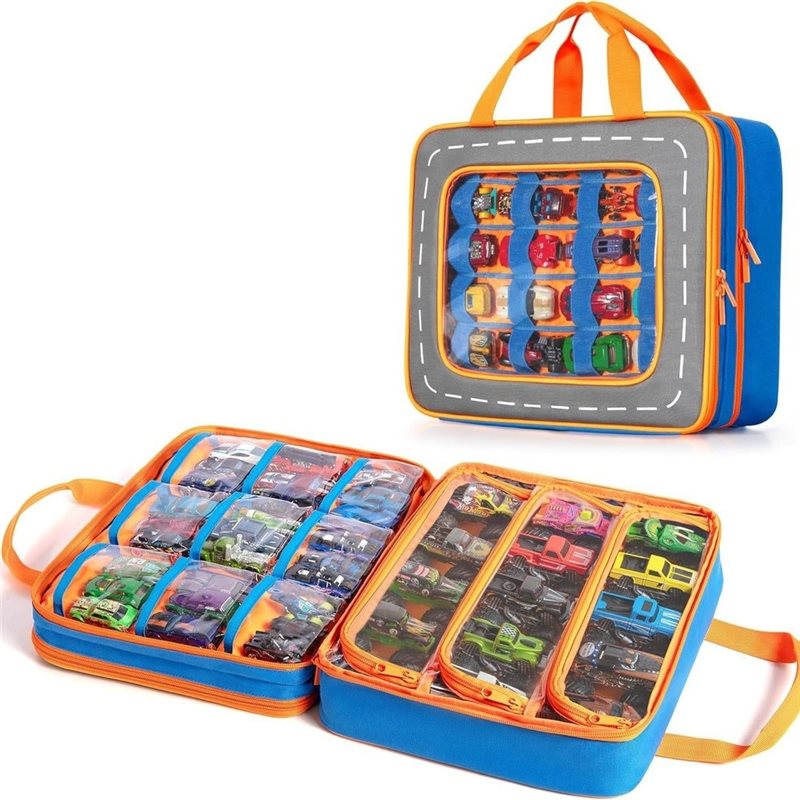 MACH- Truck Storage Case With  - Hot Wheels Car Monster Trucks 评论和价格