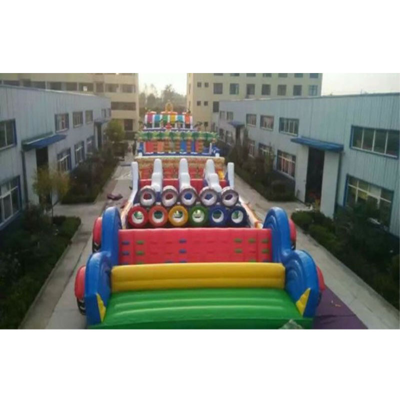 Inflatable obstacles Course fo - Kids Outdoor Obstacle Course Equipment 评论和价格