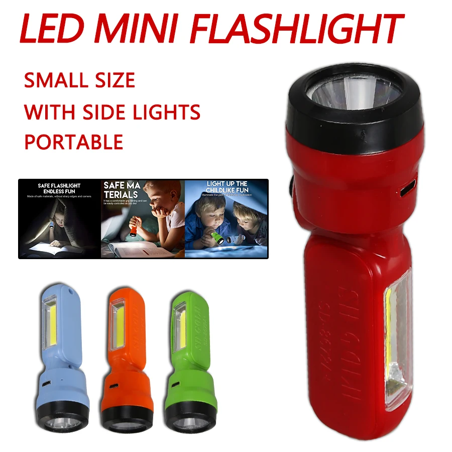 Mini COB+XPE Children Flashlig - Kids Outdoor Lights 评论和价格