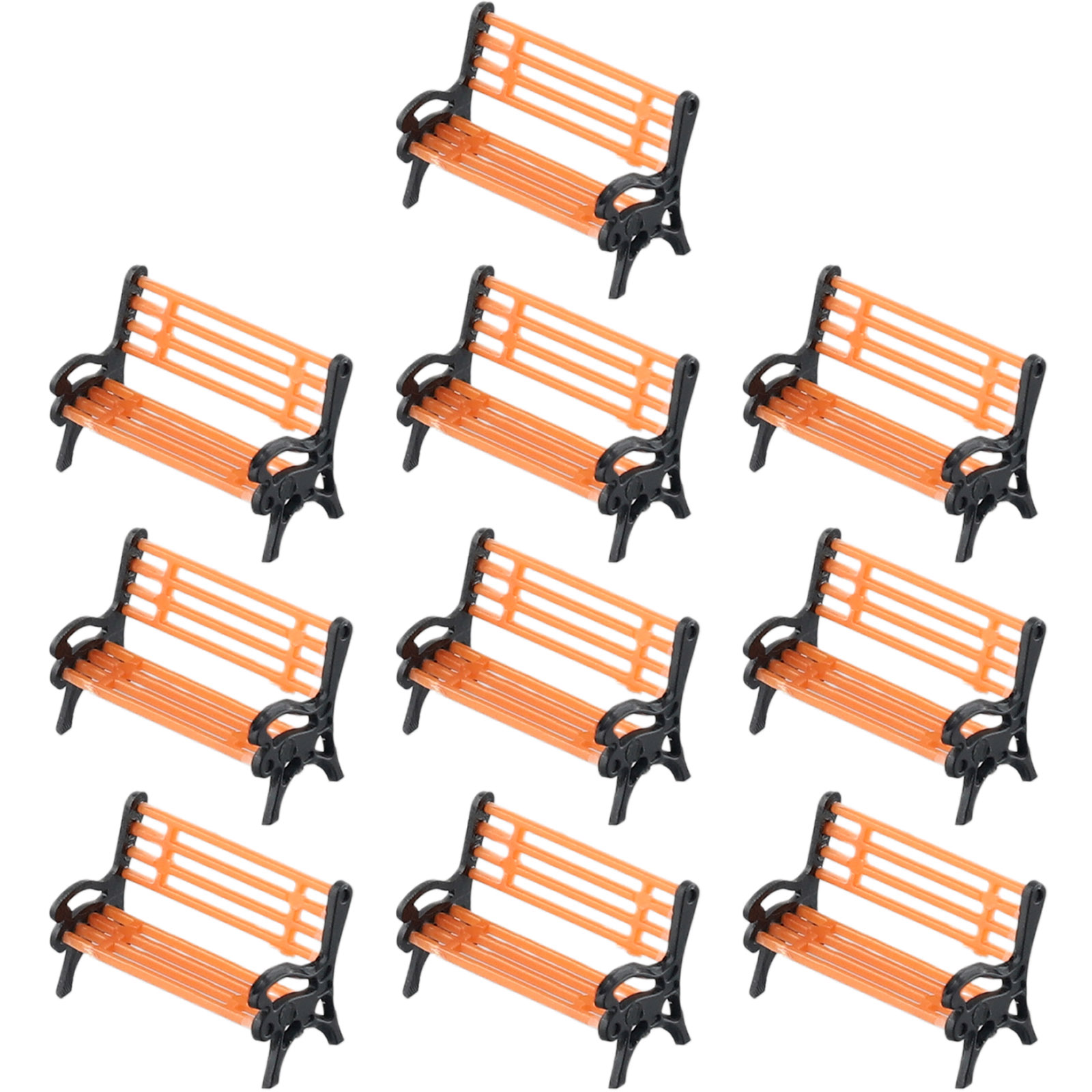 10Pcs 1:87 HO Scale Model Trai - Kids Outdoor Swing Set 评论和价格