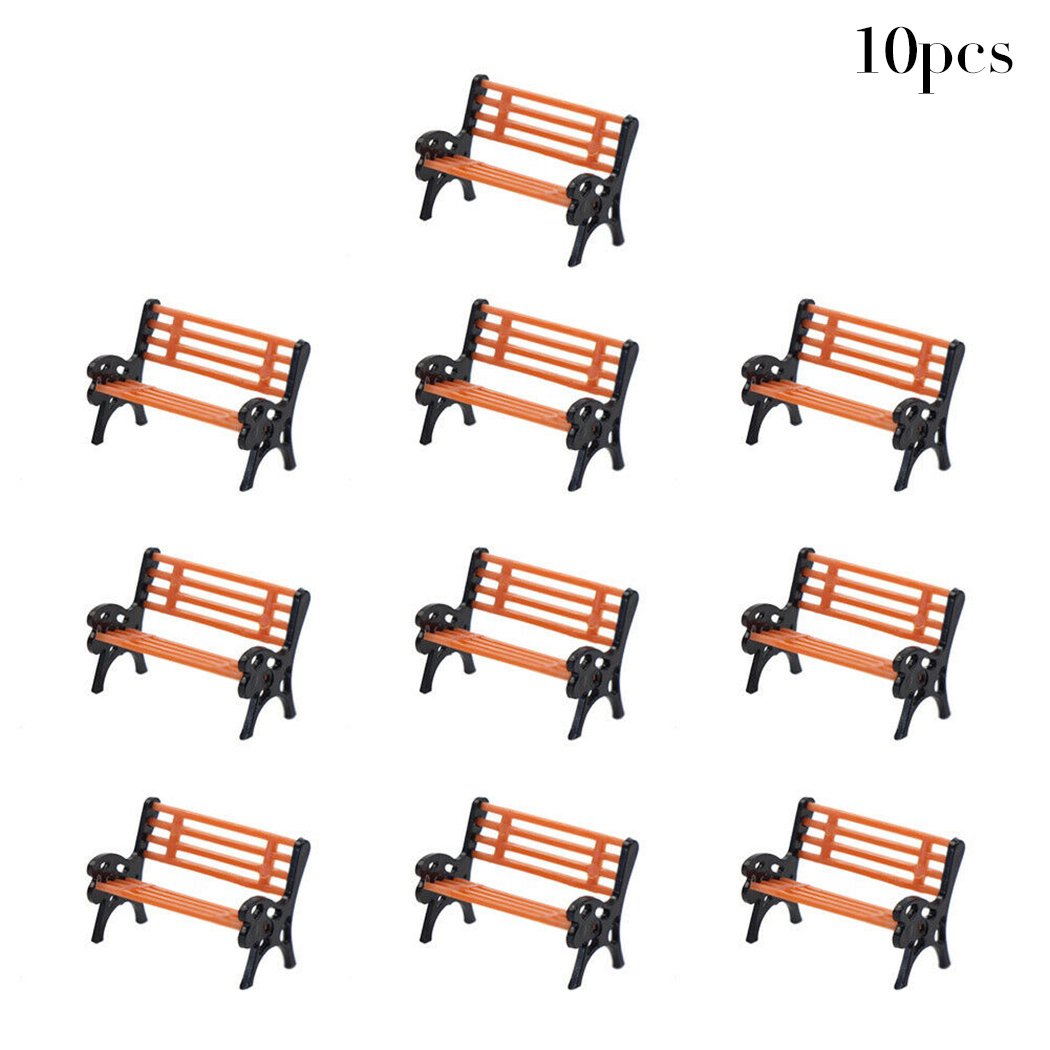 10Pcs 1:87 HO Scale Model Trai - Kids Outdoor Swing Set 评论和价格