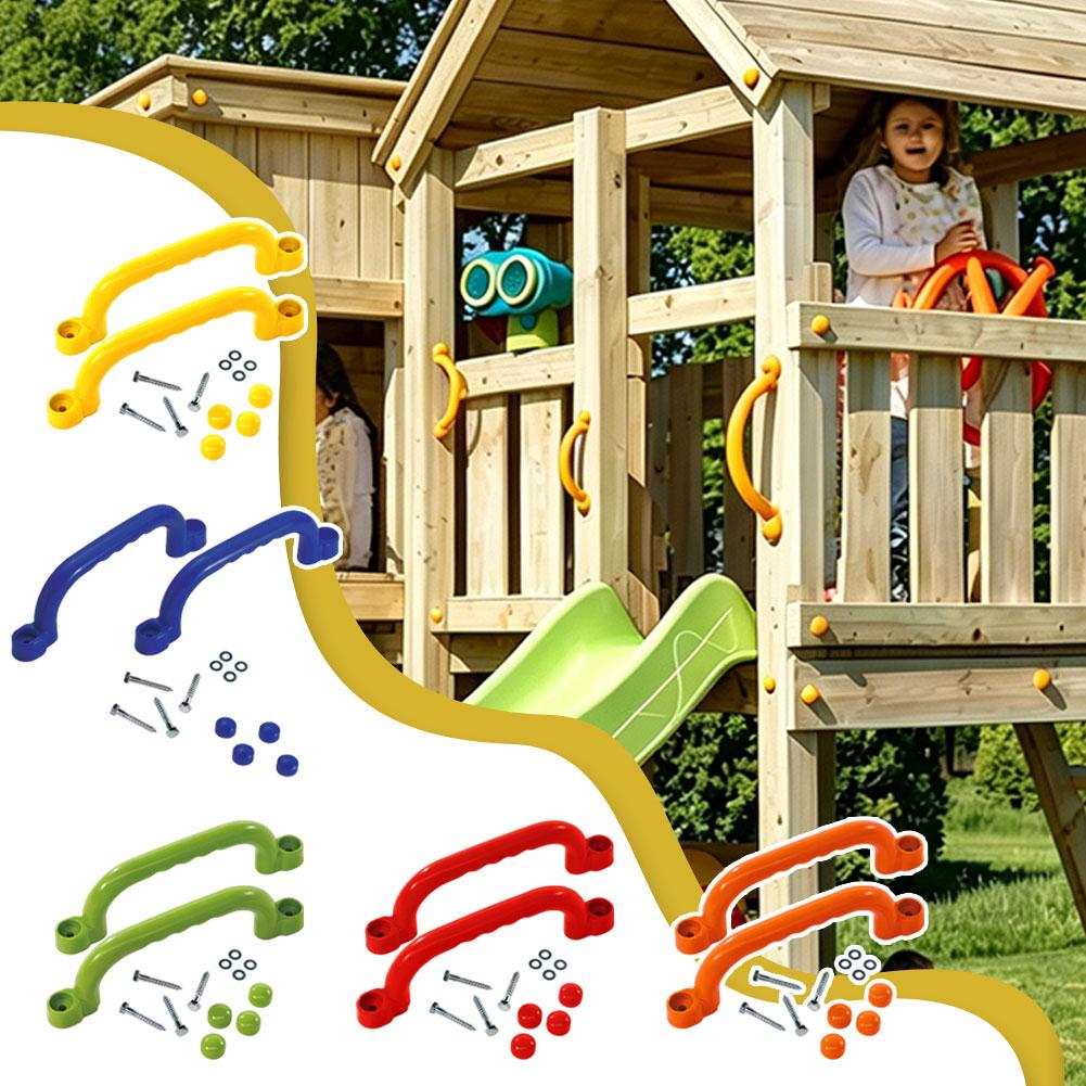 Playground Safety Handles For  - Kids Outdoor Treehouse 评论和价格