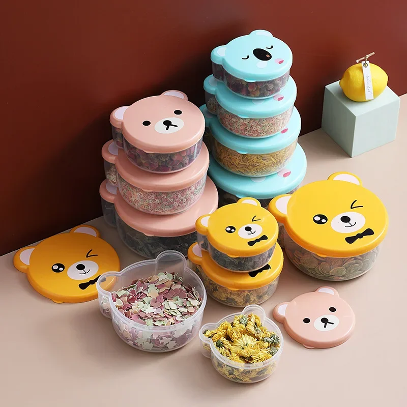 4pcs Bento Box Children Plasti - Kids.Outdoor Utensils 评论和价格