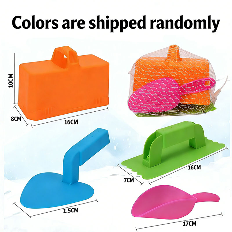 4pcs Snow Sand Construction To - Kids Outdoor Exercise Equipment 评论和价格