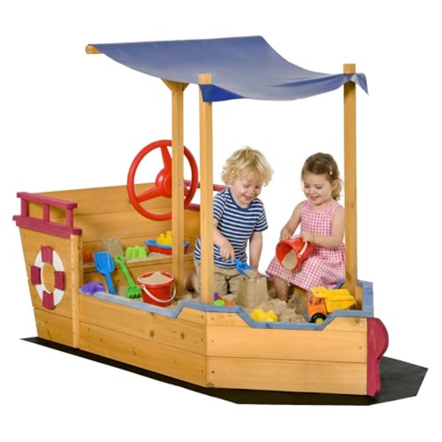 Outdoor wooden kids sandbox sh - Kids Outdoor Bench 评论和价格