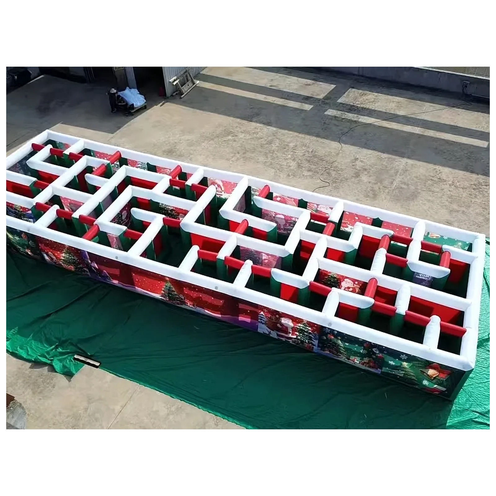 Commercial Long Inflatable Maz - Kids Outdoor Party Venue 评论和价格
