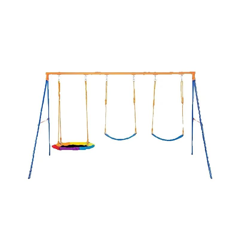 SucceBuy Swing Sets for Backya - Kids Outdoor Swing Set 评论和价格