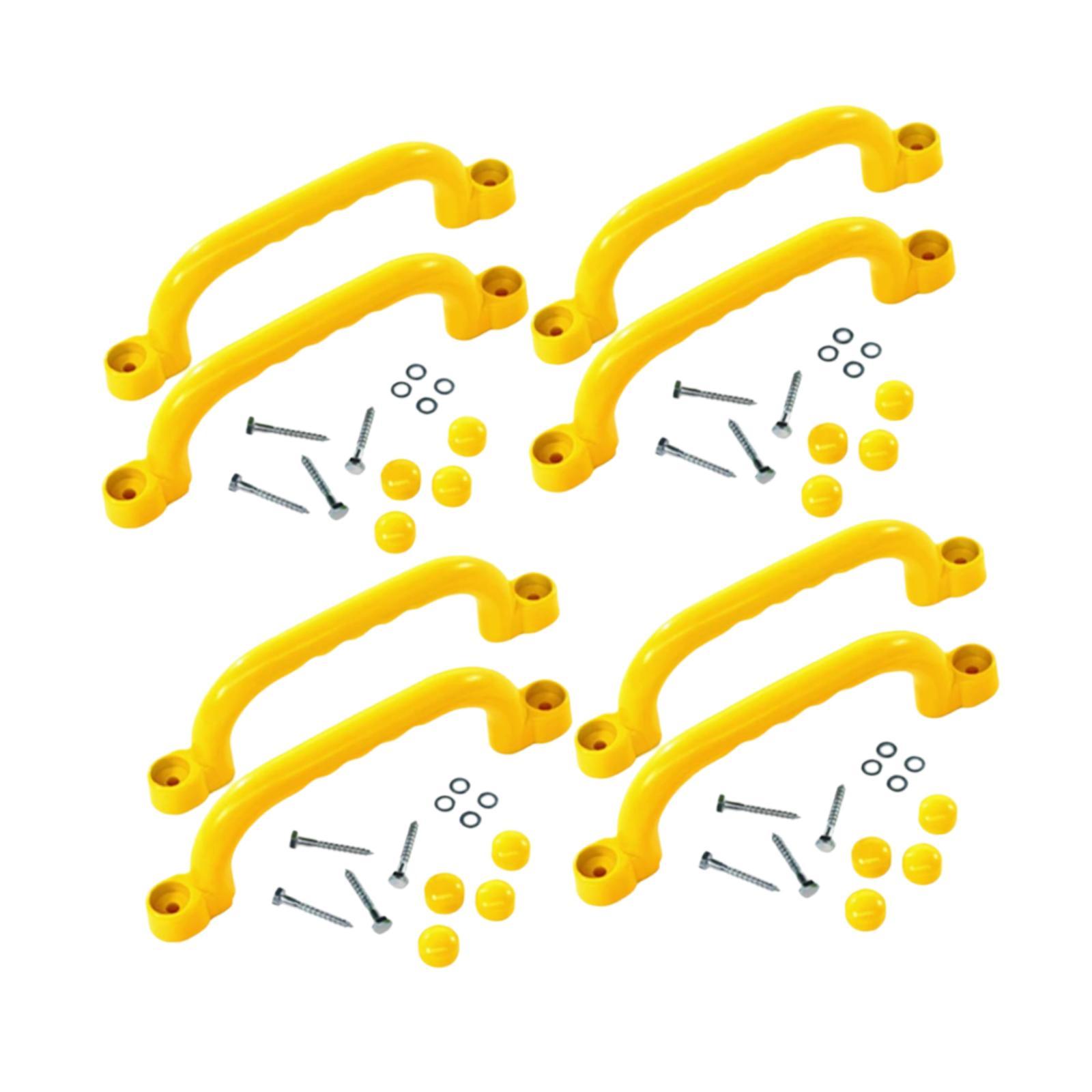 8Pcs Climbing Frame Handles Ea - Kids Outdoor Treehouse 评论和价格
