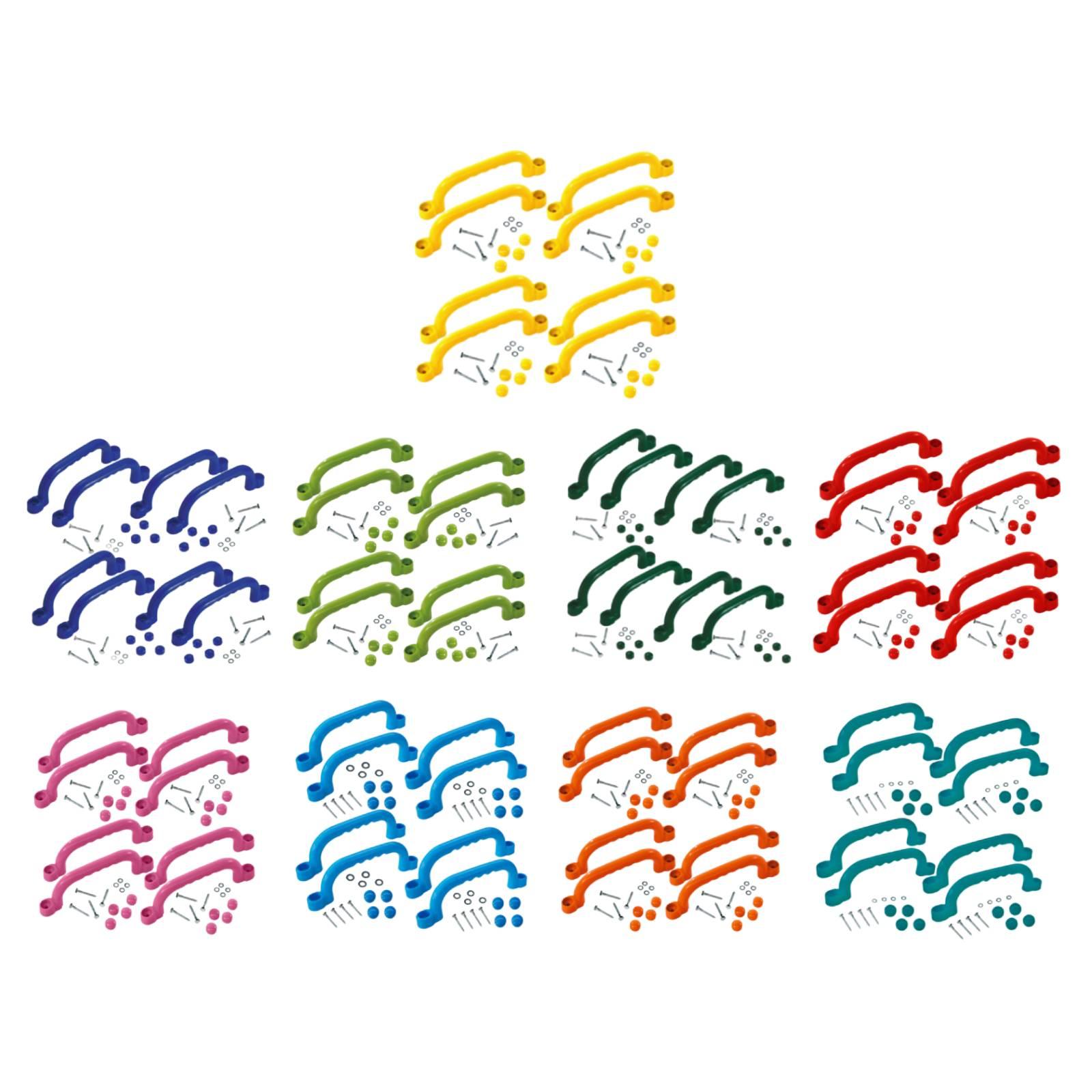 8Pcs Climbing Frame Handles Ea - Kids Outdoor Treehouse 评论和价格