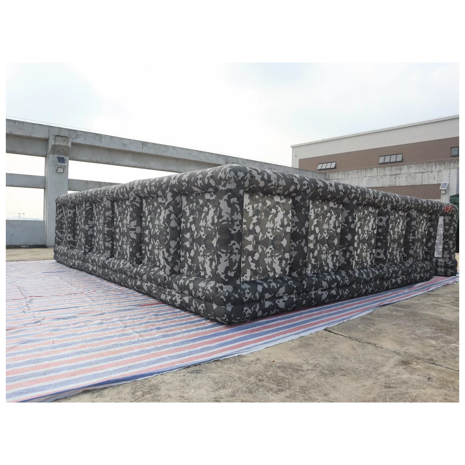 Large Gray Camouflage Open Inf - Kids Outdoor Party Venue 评论和价格