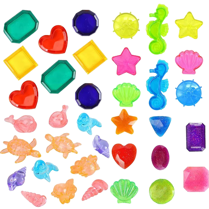 Children Colored Plastic Gem T - Kids Outdoor Activity Centre 评论和价格