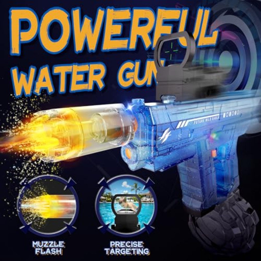 Outdoor summer water gun set f - Kids Outdoor Lights 评论和价格