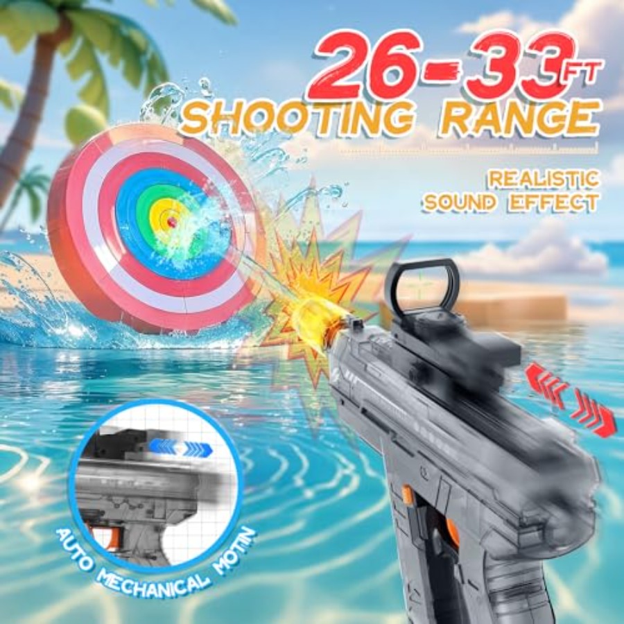 Outdoor summer water gun set f - Kids Outdoor Lights 评论和价格