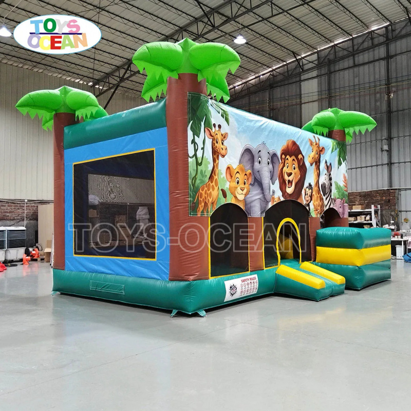 Outdoor Party Rental Inflatabl - Kids Outdoor House With Slide 评论和价格