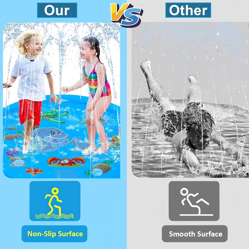Children Play Spray Mat 100cm  - Kids Outdoor Activity Centre 评论和价格