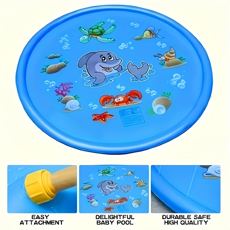 Children Play Spray Mat 100cm  - Kids Outdoor Activity Centre 评论和价格